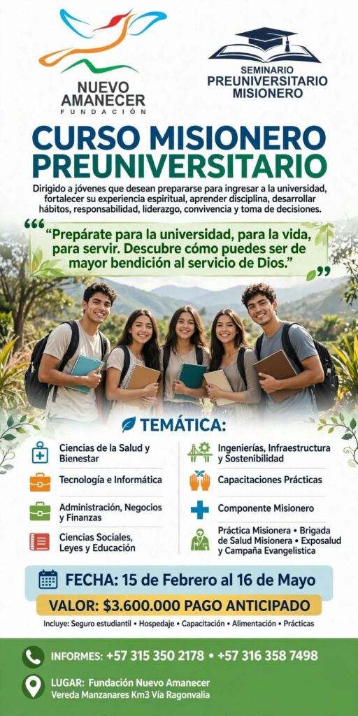 CURSO MISIONERO PREUNIVERSITARIO